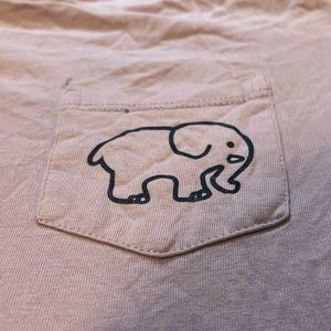 women’s medium ivory ella purple t-shirt